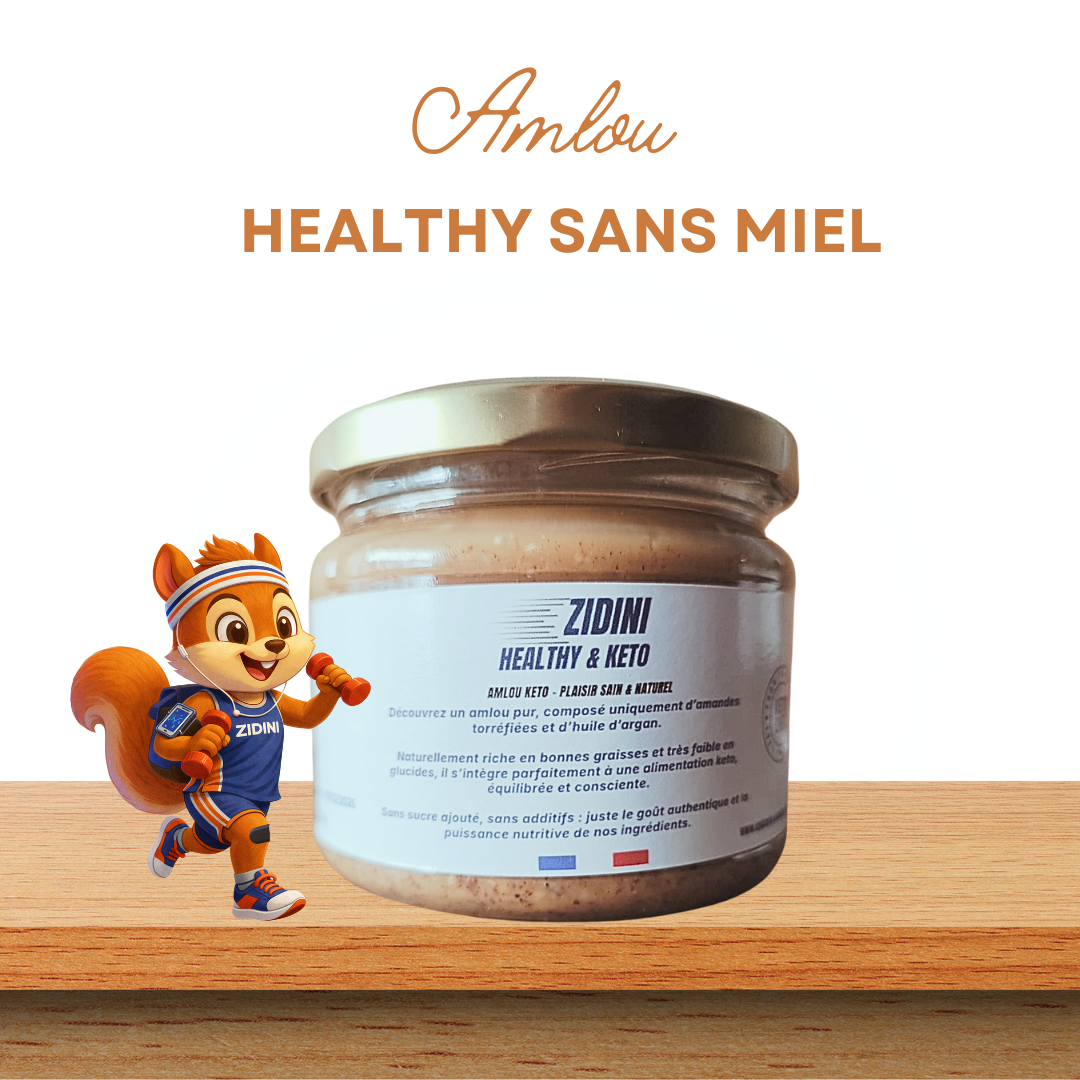 Amlou traditionnel aux amandes sans Miel (Healthy)