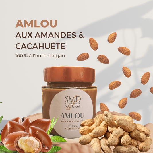 Amlou traditionnel aux amandes & Cacahuètes
