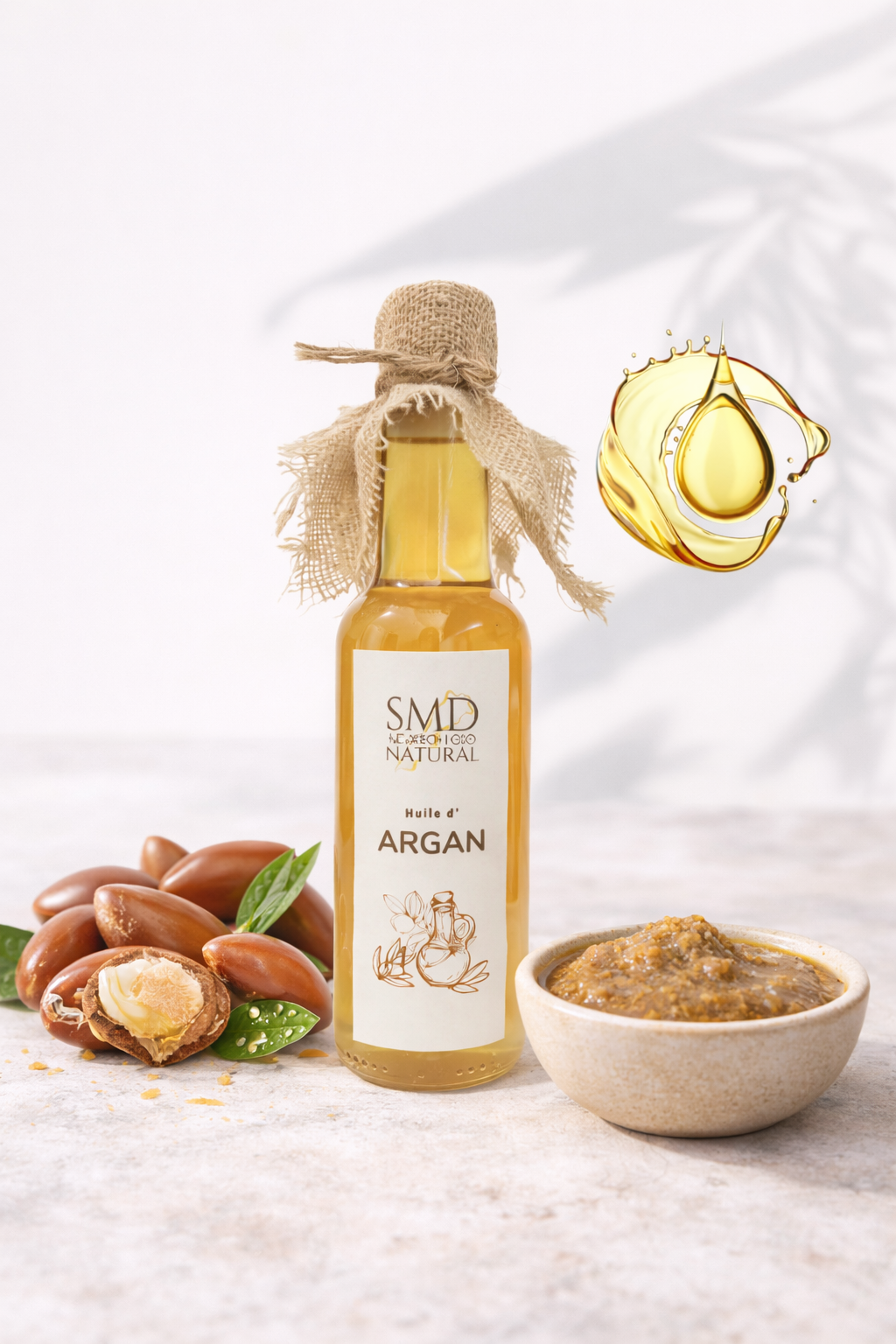 Huile d'Argan Alimentaire Pure - 250 ml : Un Trésor de Bienfaits pour Votre Santé