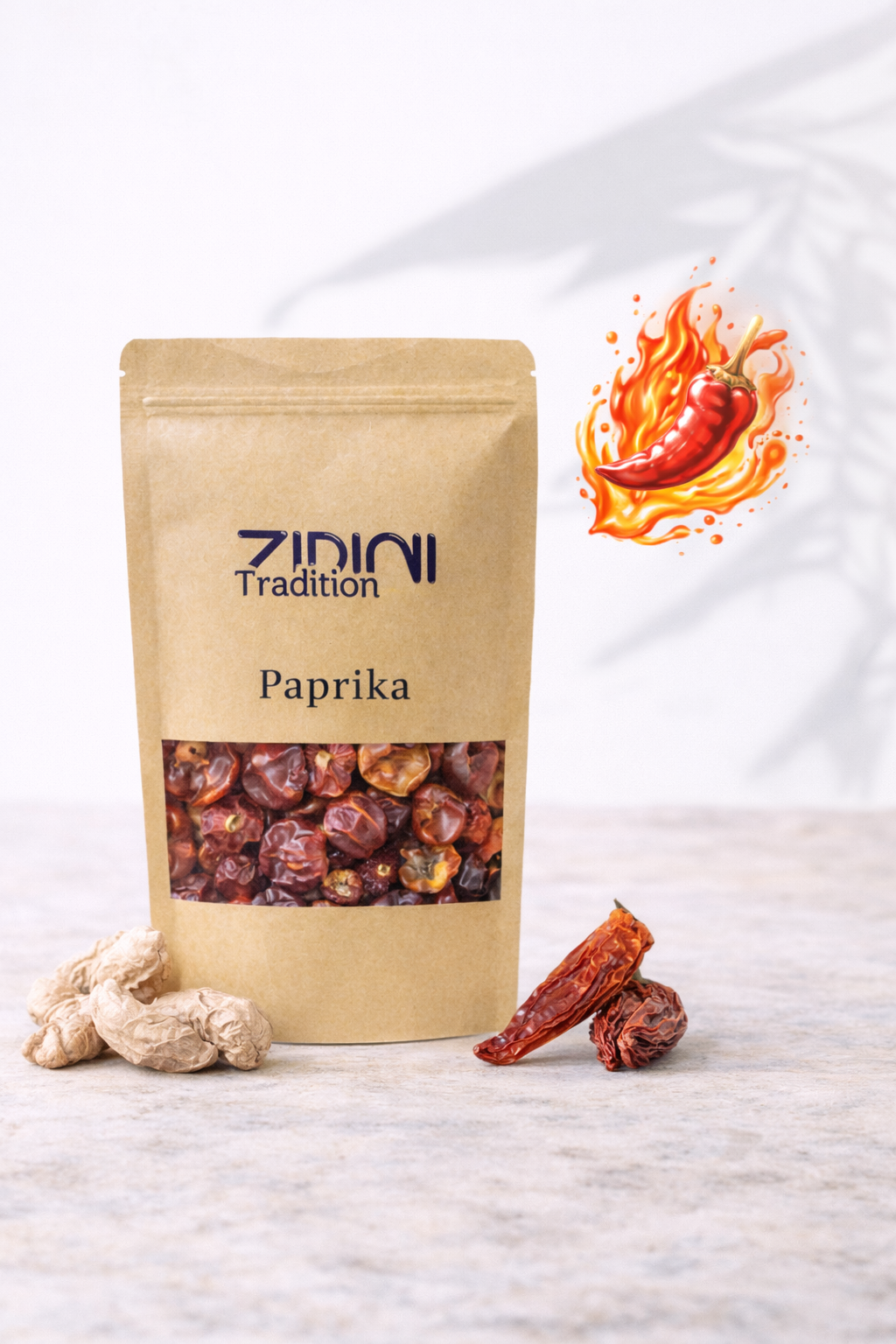 Paprika (légèrement piquant)