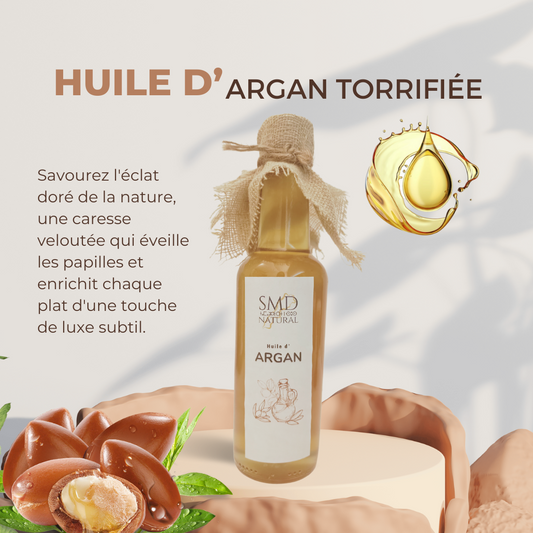 Huile d'Argan Alimentaire Pure - 250 ml : Un Trésor de Bienfaits pour Votre Santé