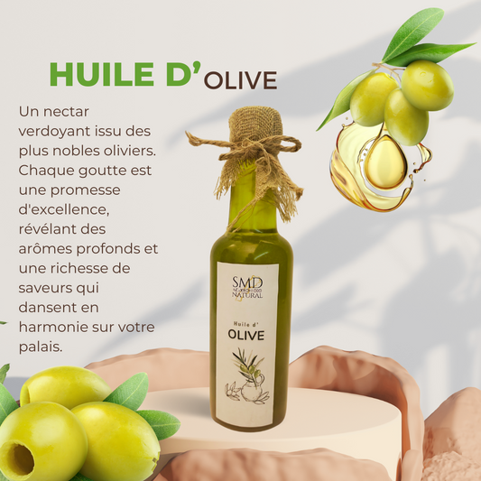 Huile d'Olive Extra Vierge - Pureté et Tradition en 250 ml